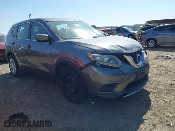 ✅ 2016 Nissan Rogue SL • VIN: 5N1AT2MT0GC875708 • Lot: 44467980. Listed on IAAI with 97,675 mi. Free auction sales archive from the USA and detailed vehicle history report at DreamBid. Image 1.