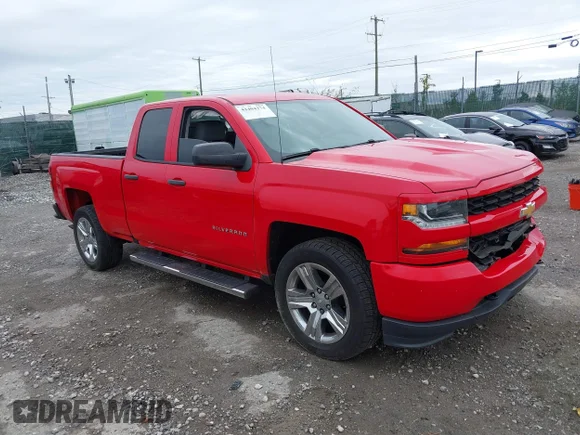 ✅ 2017 Chevrolet Silverado 1500 Custom • VIN: 1GCRCPEH5HZ357333 • Lot: 43404374. Listed on IAAI with 75,807 mi. Free auction sales archive from the USA and detailed vehicle history report at DreamBid. Image 1.