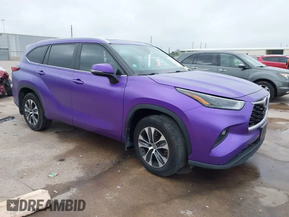 ✅ 2023 Toyota Highlander LE • VIN: 5TDKDRAH3PS006372 • Lot: 44570048. Listed on IAAI with 62,623 mi. Free auction sales archive from the USA and detailed vehicle history report at DreamBid. Image 1.