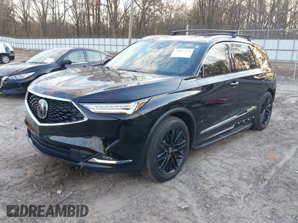 ✅ 2023 Acura MDX Advance • VIN: 5J8YE1H8XPL020450 • Lot: 44017950. Wystawiony na IAAI z przebiegiem 12 000 mil. Bezpłatny archiwum sprzedaży aukcyjnych z USA i szczegółowy raport historii pojazdu na DreamBid. Zdjęcie 2.