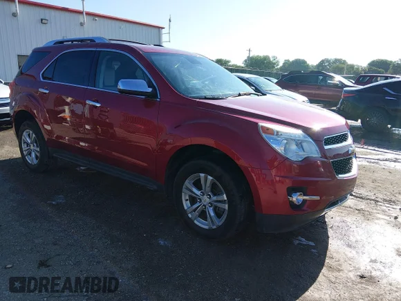 ✅ 2012 Chevrolet Equinox LTZ • VIN: 2GNALFEK6C1338995 • Lot: 45055897. Listed on IAAI with 147,682 mi. Free auction sales archive from the USA and detailed vehicle history report at DreamBid. Image 1.