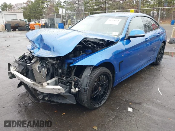 ✅ 2017 BMW 4 Series 440i xDrive • VIN: WBA4E5C57HG189334 • Lot: 43729244. Listed on IAAI with 133,167 mi. Free auction sales archive from the USA and detailed vehicle history report at DreamBid. Image 2.
