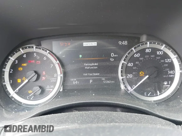 ✅ 2023 Toyota Highlander LE • VIN: 5TDKDRAHXPS511017 • Lot: 45056251. Listed on IAAI with 57,262 mi. Free auction sales archive from the USA and detailed vehicle history report at DreamBid. Image 7.