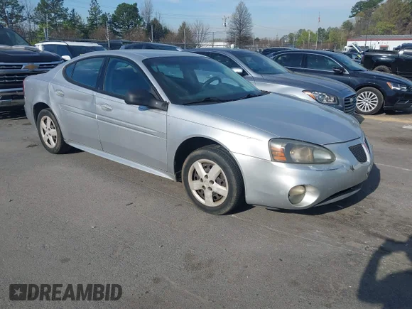 ✅ 2005 Pontiac Grand Prix • VIN: 2G2WP522451253209 • Лот: 44659317. Опубликован ранее на IAAI с пробегом 208 845 миль. Бесплатный доступ к архиву аукционных продаж из США и подробный отчёт об истории автомобиля на DreamBid. Изображение 1.