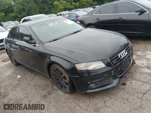 ✅ 2010 Audi A4 Premium Plus • VIN: WAUFFAFL7AN003737 • Lot: 44971664. Listed on IAAI with 185,351 mi. Free auction sales archive from the USA and detailed vehicle history report at DreamBid. Image 1.