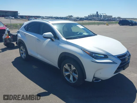 ✅ 2017 Lexus NX 200t • VIN: JTJBARBZ2H2129506 • Lot: 42152962. Listed on IAAI with 70,747 mi. Free auction sales archive from the USA and detailed vehicle history report at DreamBid. Image 1.
