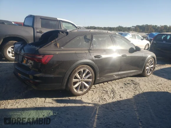 ✅ 2024 Audi A6 allroad Prestige • VIN: WAU92BF22RN012282 • Lot: 75486574. Listed on Copart with 11,071 mi. Free auction sales archive from the USA and detailed vehicle history report at DreamBid. Image 3.