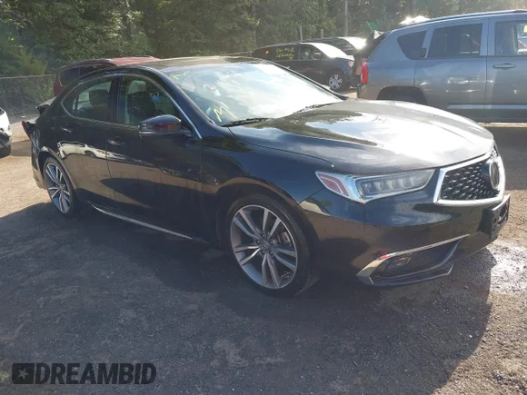 ✅ 2019 Acura TLX Advance • VIN: 19UUB3F82KA005600 • Lot: 43119595. Listed on IAAI with 63,909 mi. Free auction sales archive from the USA and detailed vehicle history report at DreamBid. Image 1.