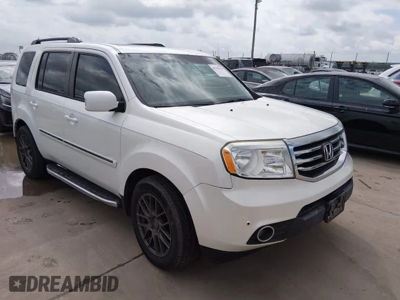 ✅ 2015 Honda Pilot Touring • VIN: 5FNYF4H90FB046496 • Лот: 45303119. Опубліковано раніше на IAAI з пробігом 168 535 миль. Безкоштовний доступ до архіву аукціонних продажів зі США та докладний звіт про історію автомобіля на DreamBid. Зображення 1.