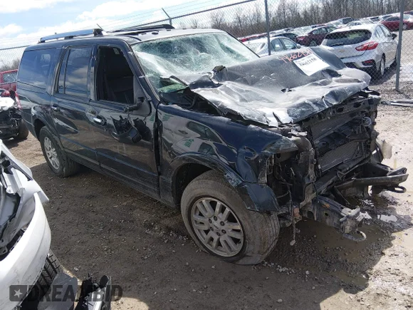✅ 2012 Ford Expedition Max Limited • VIN: 1FMJK2A54CEF34948 • Lot: 44662158. Wystawiony na IAAI z przebiegiem 231 892 mil. Bezpłatny archiwum sprzedaży aukcyjnych z USA i szczegółowy raport historii pojazdu na DreamBid. Zdjęcie 1.