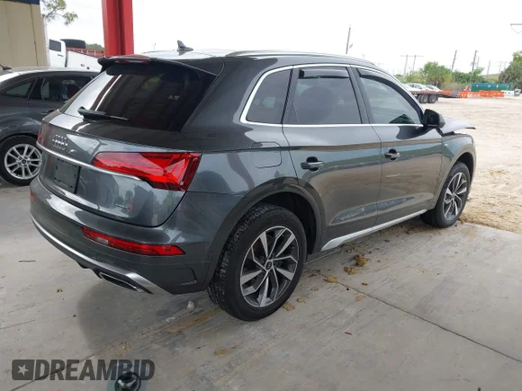 ✅ 2023 Audi Q5 S line Prestige • VIN: WA1FAAFY8P2171601 • Lot: 43096935. Wystawiony na IAAI z przebiegiem 17 425 mil. Bezpłatny archiwum sprzedaży aukcyjnych z USA i szczegółowy raport historii pojazdu na DreamBid. Zdjęcie 4.