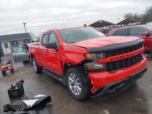 ✅ 2019 Chevrolet Silverado 1500 Custom • VIN: 1GCRYBEF9KZ263899 • Лот: 44050150. Опубліковано раніше на IAAI з пробігом 94 526 миль. Безкоштовний доступ до архіву аукціонних продажів зі США та докладний звіт про історію автомобіля на DreamBid. Зображення 1.