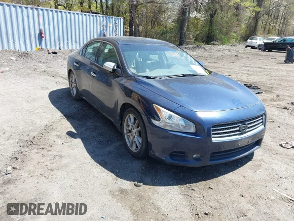 ✅ 2009 Nissan Maxima SV • VIN: 1N4AA51E39C809650 • Лот: 44933233. Опубліковано раніше на IAAI з пробігом 238 560 миль. Безкоштовний доступ до архіву аукціонних продажів зі США та докладний звіт про історію автомобіля на DreamBid. Зображення 1.