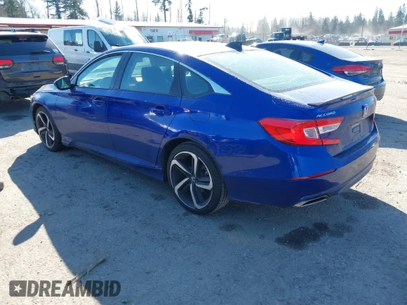 ✅ 2021 Honda Accord Sport SE • VIN: 1HGCV1F45MA032538 • Lot: 44719571. Wystawiony na IAAI z przebiegiem 17 753 mil. Bezpłatny archiwum sprzedaży aukcyjnych z USA i szczegółowy raport historii pojazdu na DreamBid. Zdjęcie 3.