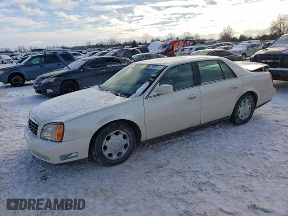 ✅ 2002 Cadillac DeVille DHS • VIN: 1G6KE57Y22U236327 • Lot: 75065845. Wystawiony na Copart z przebiegiem 129 309 mil. Bezpłatny archiwum sprzedaży aukcyjnych z USA i szczegółowy raport historii pojazdu na DreamBid. Zdjęcie 1.