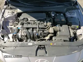 2025 Hyundai Elantra SEL Sport with VIN KMHLM4DGXSU908754, listed as a Copart auction lot 84616605 with 776 mi miles and Salvage title. Bid and sale history available at DreamBid. Image 14.