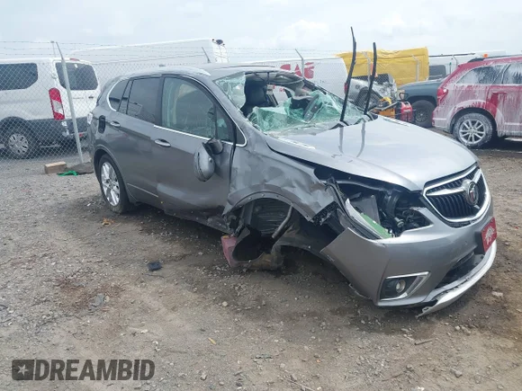 ✅ 2019 Buick Envision Premium II • VIN: LRBFX4SX7KD018965 • Lot: 45062926. Wystawiony na IAAI z przebiegiem 96 900 mil. Bezpłatny archiwum sprzedaży aukcyjnych z USA i szczegółowy raport historii pojazdu na DreamBid. Zdjęcie 1.
