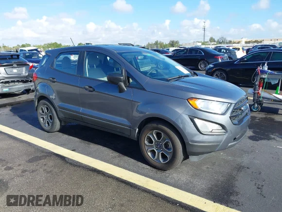 ✅ 2018 Ford EcoSport S • VIN: MAJ3P1RE7JC185179 • Lot: 44794771. Wystawiony na IAAI z przebiegiem 76 488 mil. Bezpłatny archiwum sprzedaży aukcyjnych z USA i szczegółowy raport historii pojazdu na DreamBid. Zdjęcie 1.