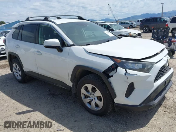 ✅ 2019 Toyota RAV4 LE • VIN: JTMG1RFV2KJ010884 • Лот: 45016467. Опубликован ранее на IAAI с пробегом 200 399 миль. Бесплатный доступ к архиву аукционных продаж из США и подробный отчёт об истории автомобиля на DreamBid. Изображение 1.