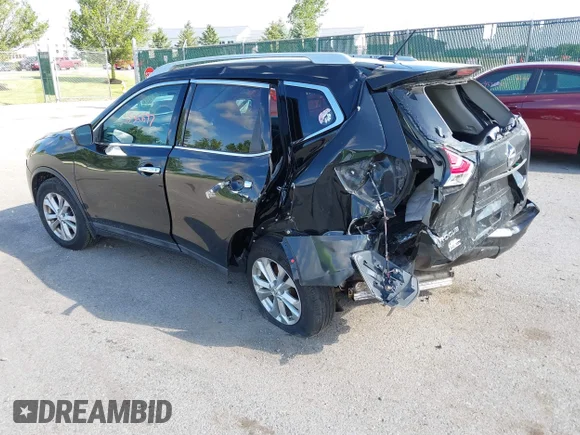 ✅ 2015 Nissan Rogue SL • VIN: 5N1AT2MV0FC815590 • Lot: 45361697. Wystawiony na IAAI z przebiegiem 159 594 mil. Bezpłatny archiwum sprzedaży aukcyjnych z USA i szczegółowy raport historii pojazdu na DreamBid. Zdjęcie 3.