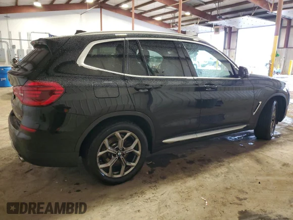 ✅ 2021 BMW X3 xDrive30i • VIN: 5UXTY5C05M9F50666 • Лот: 80534033. Опубликован ранее на Copart с пробегом 36 257 миль. Бесплатный доступ к архиву аукционных продаж из США и подробный отчёт об истории автомобиля на DreamBid. Изображение 3.