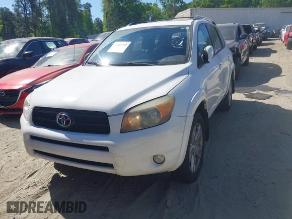 ✅ 2008 Toyota RAV4 Sport • VIN: JTMZD32V486060152 • Lot: 44883292. Listed on IAAI with 186,576 mi. Free auction sales archive from the USA and detailed vehicle history report at DreamBid. Image 2.
