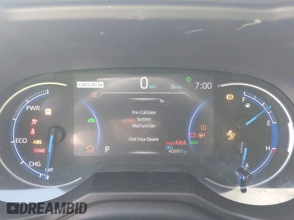 ✅ 2023 Toyota RAV4 Hybrid XLE • VIN: 4T3RWRFV1PU092612 • Lot: 44496028. Wystawiony na IAAI z przebiegiem 40 897 mil. Bezpłatny archiwum sprzedaży aukcyjnych z USA i szczegółowy raport historii pojazdu na DreamBid. Zdjęcie 7.