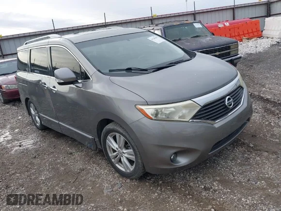 ✅ 2012 Nissan Quest SL • VIN: JN8AE2KP5C9045466 • Lot: 41740388. Wystawiony na IAAI z przebiegiem 157 223 mil. Bezpłatny archiwum sprzedaży aukcyjnych z USA i szczegółowy raport historii pojazdu na DreamBid. Zdjęcie 1.