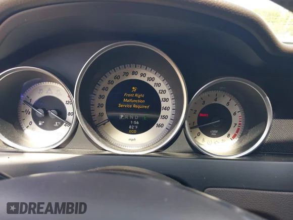 ✅ 2013 Mercedes-Benz C 300 Sport • VIN: WDDGF8AB8DR291902 • Lot: 44956365. Listed on IAAI with 135,090 mi. Free auction sales archive from the USA and detailed vehicle history report at DreamBid. Image 7.