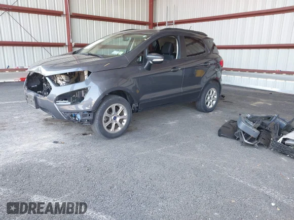 ✅ 2021 Ford EcoSport SE • VIN: MAJ3S2GE2MC446049 • Lot: 45136312. Wystawiony na IAAI z przebiegiem 28 772 mil. Bezpłatny archiwum sprzedaży aukcyjnych z USA i szczegółowy raport historii pojazdu na DreamBid. Zdjęcie 2.