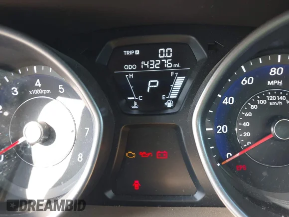 ✅ 2013 Hyundai Elantra GLS • VIN: 5NPDH4AE3DH240275 • Lot: 42819323. Wystawiony na IAAI z przebiegiem 143 276 mil. Bezpłatny archiwum sprzedaży aukcyjnych z USA i szczegółowy raport historii pojazdu na DreamBid. Zdjęcie 7.