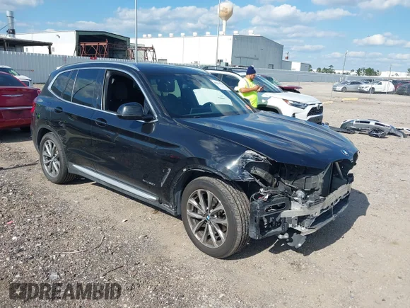 ✅ 2018 BMW X3 xDrive30i • VIN: 5UXTR9C52JLD58362 • Lot: 45094513. Listed on IAAI with 86,081 mi. Free auction sales archive from the USA and detailed vehicle history report at DreamBid. Image 1.