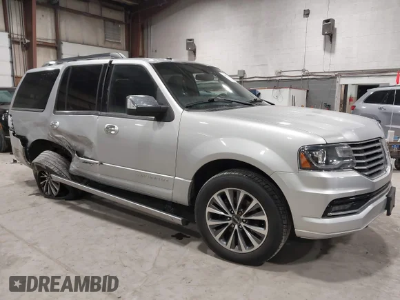 ✅ 2016 Lincoln Navigator Select • VIN: 5LMJJ2JT3GEL04483 • Lot: 44587291. Listed on IAAI with 137,637 mi. Free auction sales archive from the USA and detailed vehicle history report at DreamBid. Image 1.