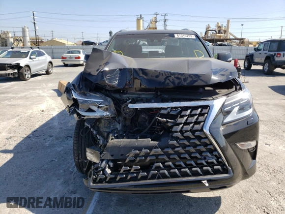 ✅ 2022 Lexus GX 460 Premium • VIN: JTJAM7BX0N5312516 • Лот: 61510292. Опубліковано раніше на Copart з пробігом 20 854 миль. Безкоштовний доступ до архіву аукціонних продажів зі США та докладний звіт про історію автомобіля на DreamBid. Зображення 9.