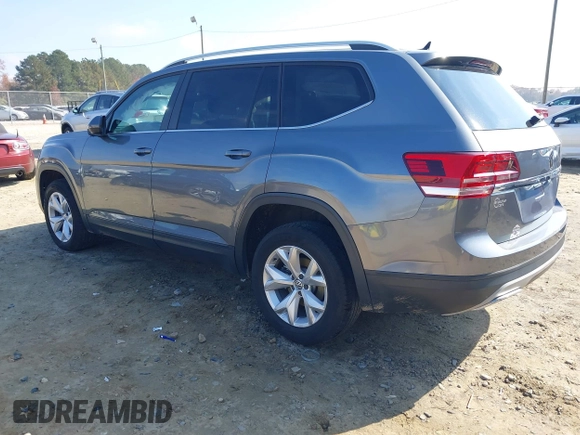 ✅ 2019 Volkswagen Atlas SE • VIN: 1V2WR2CA1KC569763 • Lot: 43653579. Wystawiony na IAAI z przebiegiem 124 337 mil. Bezpłatny archiwum sprzedaży aukcyjnych z USA i szczegółowy raport historii pojazdu na DreamBid. Zdjęcie 3.