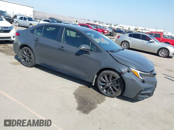 ✅ 2024 Toyota Corolla Hybrid LE • VIN: JTDBCMFE7R3049945 • Лот: 44686058. Опубликован ранее на IAAI с пробегом 44 455 миль. Бесплатный доступ к архиву аукционных продаж из США и подробный отчёт об истории автомобиля на DreamBid. Изображение 1.