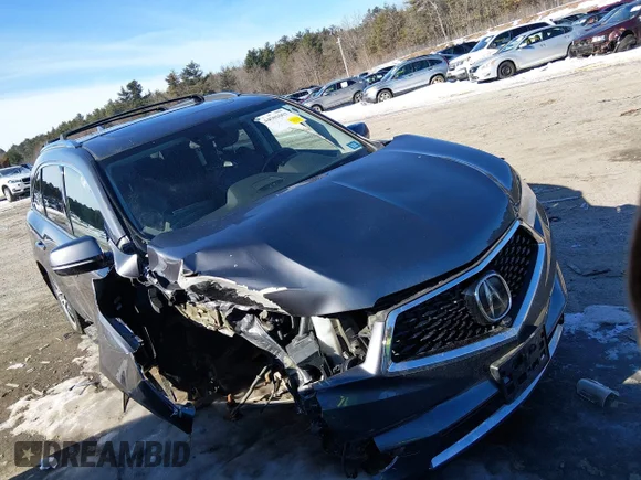 ✅ 2017 Acura MDX Advance • VIN: 5FRYD4H94HB011032 • Lot: 44501663. Listed on IAAI with 140,922 mi. Free auction sales archive from the USA and detailed vehicle history report at DreamBid. Image 1.