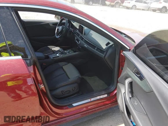 ✅ 2018 Audi A5 Sportback Premium Plus • VIN: WAUENCF54JA064014 • Лот: 44775042. Опубликован ранее на IAAI с пробегом 28 187 миль. Бесплатный доступ к архиву аукционных продаж из США и подробный отчёт об истории автомобиля на DreamBid. Изображение 5.