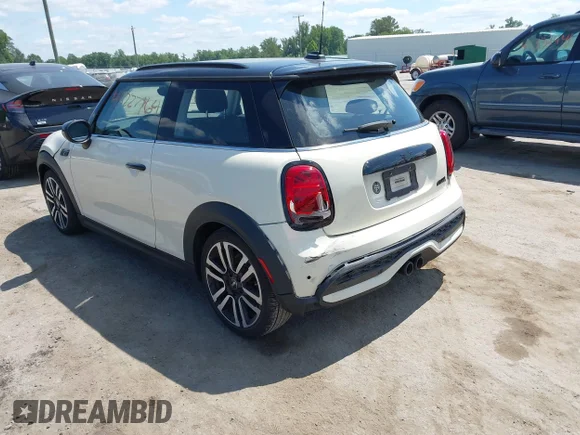 ✅ 2023 MINI Hardtop Cooper S • VIN: WMW53DH00P2T36090 • Lot: 45227764. Listed on IAAI with 15,350 mi. Free auction sales archive from the USA and detailed vehicle history report at DreamBid. Image 3.