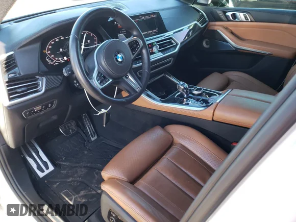 ✅ 2021 BMW X5 M50i • VIN: 5UXJU4C08M9E19423 • Лот: 71487632. Опубліковано раніше на Copart з пробігом 22 466 миль. Безкоштовний доступ до архіву аукціонних продажів зі США та докладний звіт про історію автомобіля на DreamBid. Зображення 7.