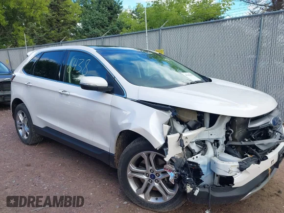 ✅ 2016 Ford Edge Titanium • VIN: 2FMPK4K97GBC37410 • Лот: 45396438. Опубліковано раніше на IAAI з пробігом 119 024 миль. Безкоштовний доступ до архіву аукціонних продажів зі США та докладний звіт про історію автомобіля на DreamBid. Зображення 1.