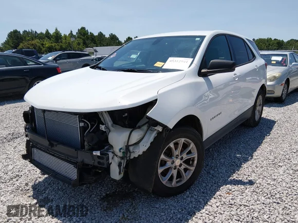 ✅ 2019 Chevrolet Equinox LS • VIN: 3GNAXHEV5KS604410 • Лот: 45312941. Опубліковано раніше на IAAI з пробігом 168 349 миль. Безкоштовний доступ до архіву аукціонних продажів зі США та докладний звіт про історію автомобіля на DreamBid. Зображення 2.