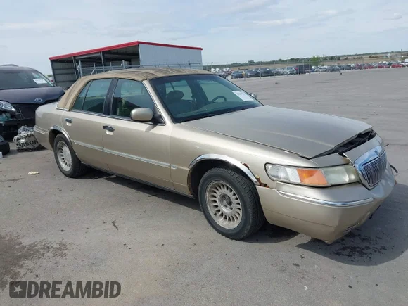 ✅ 2000 Mercury Grand Marquis LS • VIN: 2MEFM75W1YX624762 • Lot: 45049581. Listed on IAAI with 173,305 mi. Free auction sales archive from the USA and detailed vehicle history report at DreamBid. Image 1.