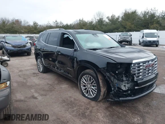 ✅ 2024 GMC Acadia AWD Denali • VIN: 1GKENRKS3RJ171136 • Lot: 44142864. Listed on IAAI with 17,357 mi. Free auction sales archive from the USA and detailed vehicle history report at DreamBid. Image 1.