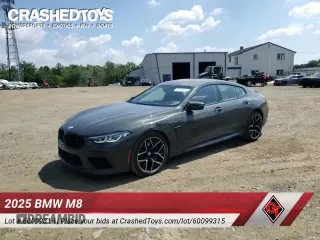 ✅ 2025 BMW M8 Competition • VIN: WBSGV0C0XSCU83020 • Лот: 60099315. Опубликован ранее на Copart с пробегом 110 миль. Бесплатный доступ к архиву аукционных продаж из США и подробный отчёт об истории автомобиля на DreamBid. Изображение 16.