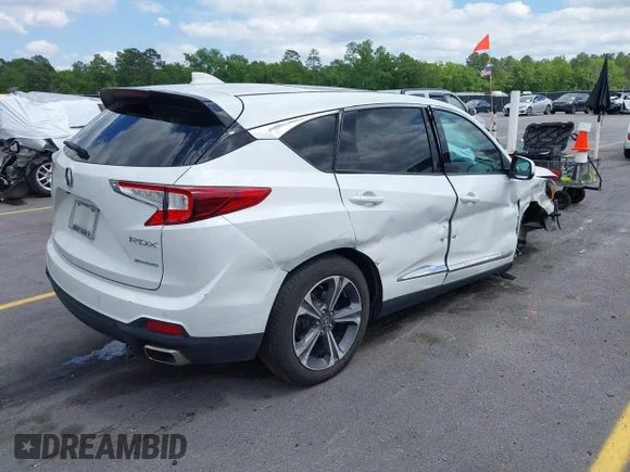 ✅ 2022 Acura RDX Advance • VIN: 5J8TC2H72NL009713 • Lot: 42155331. Wystawiony na IAAI z przebiegiem 35 269 mil. Bezpłatny archiwum sprzedaży aukcyjnych z USA i szczegółowy raport historii pojazdu na DreamBid. Zdjęcie 4.