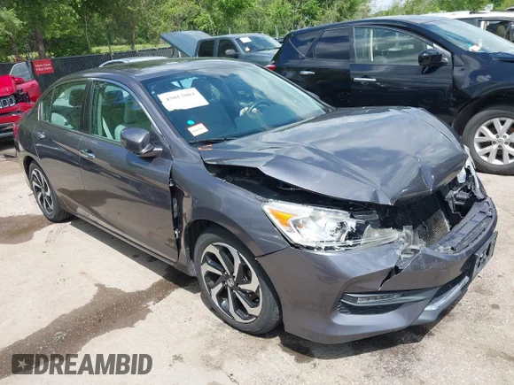 ✅ 2016 Honda Accord EX • VIN: 1HGCR2F7XGA111096 • Лот: 45013084. Опубліковано раніше на IAAI з пробігом 140 756 миль. Безкоштовний доступ до архіву аукціонних продажів зі США та докладний звіт про історію автомобіля на DreamBid. Зображення 1.
