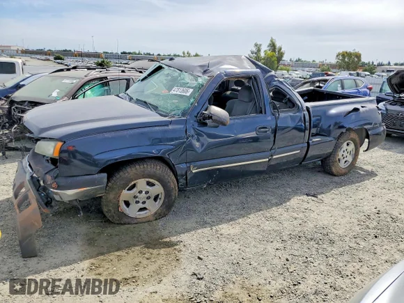 ✅ 2005 Chevrolet Silverado 1500 LS • VIN: 1GCEC19V25Z258766 • Lot: 47813606. Wystawiony na Copart z przebiegiem Nie podano. Bezpłatny archiwum sprzedaży aukcyjnych z USA i szczegółowy raport historii pojazdu na DreamBid. Zdjęcie 1.