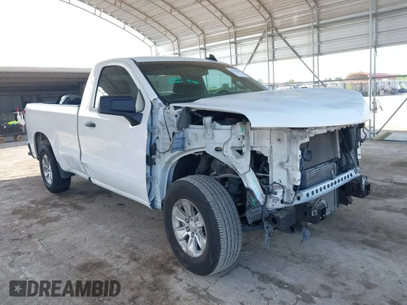 ✅ 2021 Chevrolet Silverado 1500 Work Truck • VIN: 3GCNWAEK8MG373549 • Лот: 41925862. Опубликован ранее на IAAI с пробегом 94 789 миль. Бесплатный доступ к архиву аукционных продаж из США и подробный отчёт об истории автомобиля на DreamBid. Изображение 1.