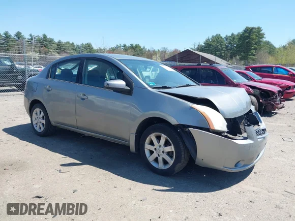 ✅ 2007 Nissan Sentra S • VIN: 3N1AB61E77L626057 • Lot: 45014808. Listed on IAAI with 238,440 mi. Free auction sales archive from the USA and detailed vehicle history report at DreamBid. Image 1.